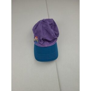 Vtg Powerpuff Girls Cartoon Network Embroidered Hat Purple Kids Youth 2002 Anime